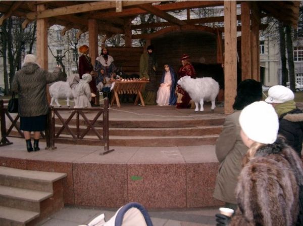 リトアニア・クライペダ「関空→ヴィルニス→クライペダ→ ヴィルニス→ワルシャワ→ グダンスク→ ワルシャワ→ ヴィルニス→ ワルシャワ→ 関空」の写真：2007年12月19日から24日。ヴィルニス。