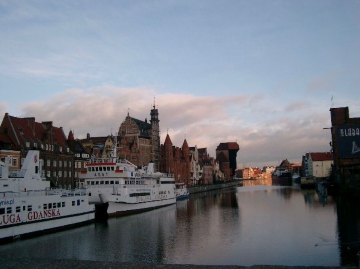 2007年12月2日から4日。静かで美しい運河の街グダンスク。