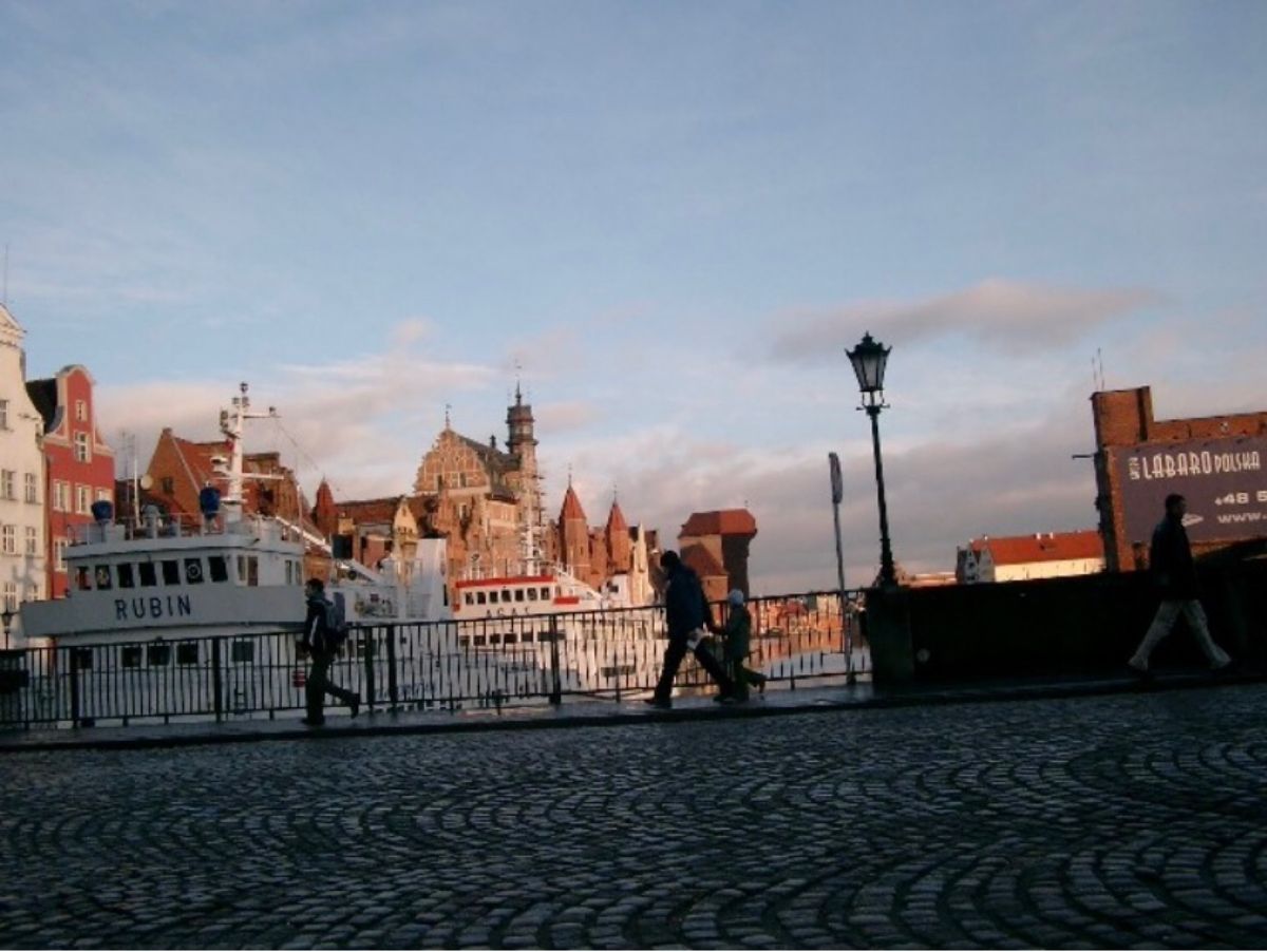 2007年12月2日から4日。静かで美しい運河の街グダンスク。