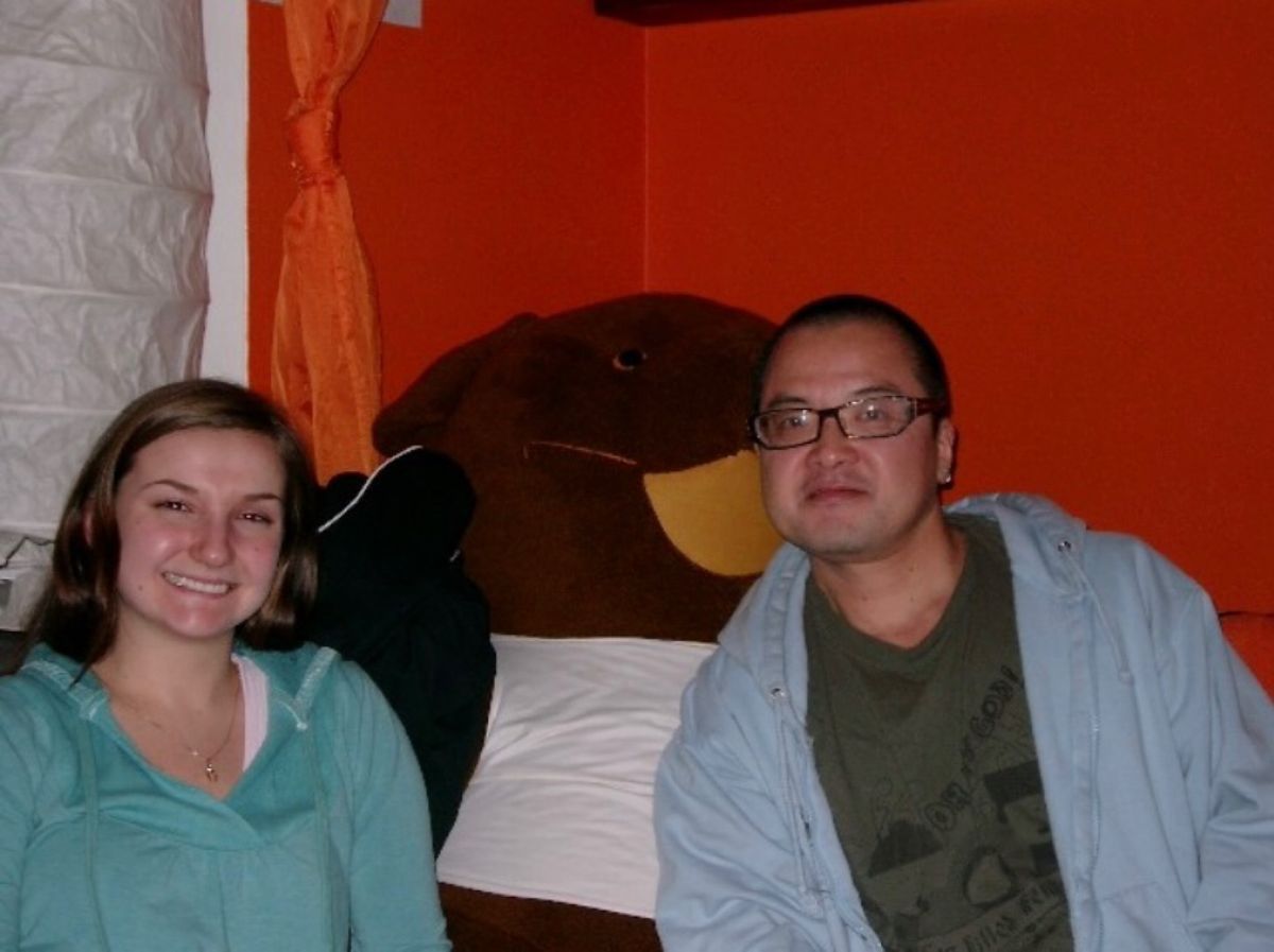 2007年11月25日頃。ワルシャワ。
1) hostel okidoki...