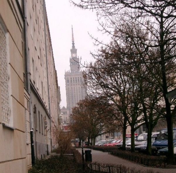 リトアニア・クライペダ「関空→ヴィルニス→クライペダ→ ヴィルニス→ワルシャワ→ グダンスク→ ワルシャワ→ ヴィルニス→ ワルシャワ→ 関空」の写真：ワルシャワ。2007年12月初旬。