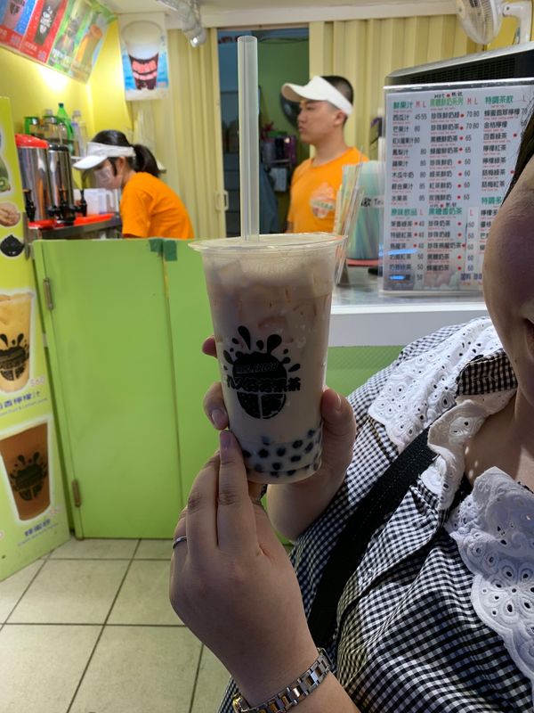 台湾・台北「台湾旅行」の写真：飲み物たくさん