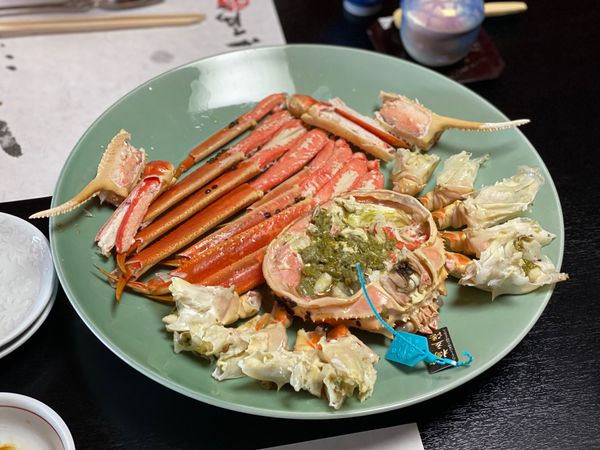 日本・石川県「出張ついでに山代温泉♨️」の写真：山本屋

ズワイ蟹の量すごい！！！
見た...