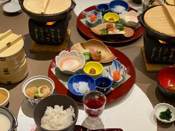 日本・石川県「出張ついでに山代温泉♨️」の写真：ゆのくに天祥

朝ごはんも豪華！