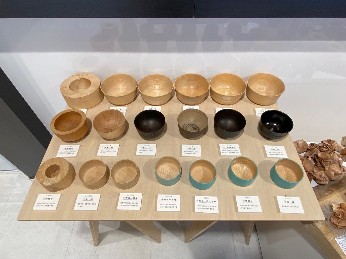 加賀ではまず畑漆器店へ🚶‍♀️

カラフルな漆器の器可愛い😍
スタッキング...