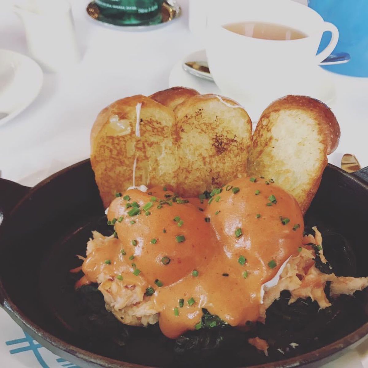 濃厚で美味しいエッグベネディクト🥚今迄食べた中で1番😍