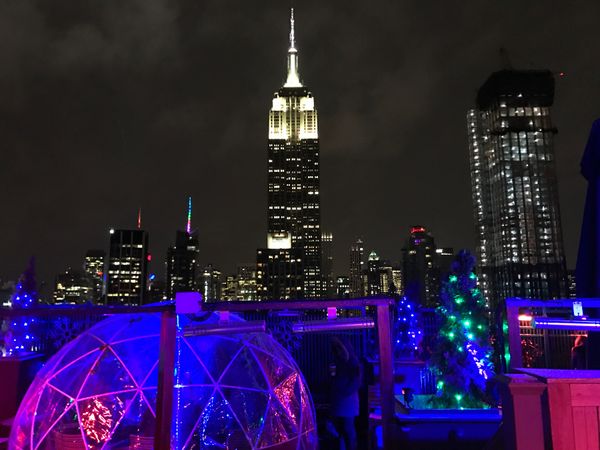 アメリカ(米国)・ニューヨーク「🚕Trip to NY 🇺🇸」の写真：夜はルーフトップバーへ🌟