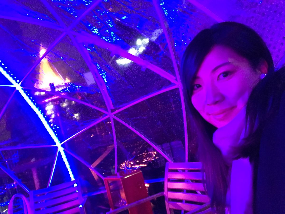 夜はルーフトップバーへ🌟