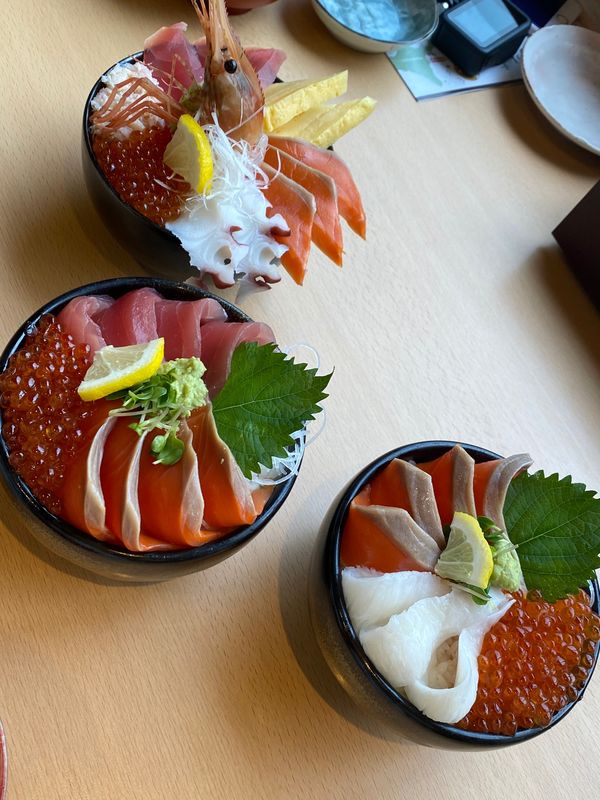 日本・北海道「札幌・小樽trip ✈︎」の写真：～グルメ巡り～
①小樽 海鮮丼🐟
②札幌...