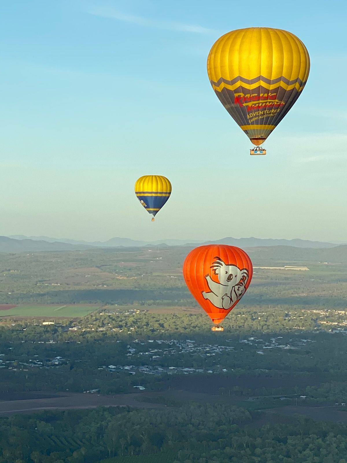 人生初の熱気球で大自然の空中散歩へ✨