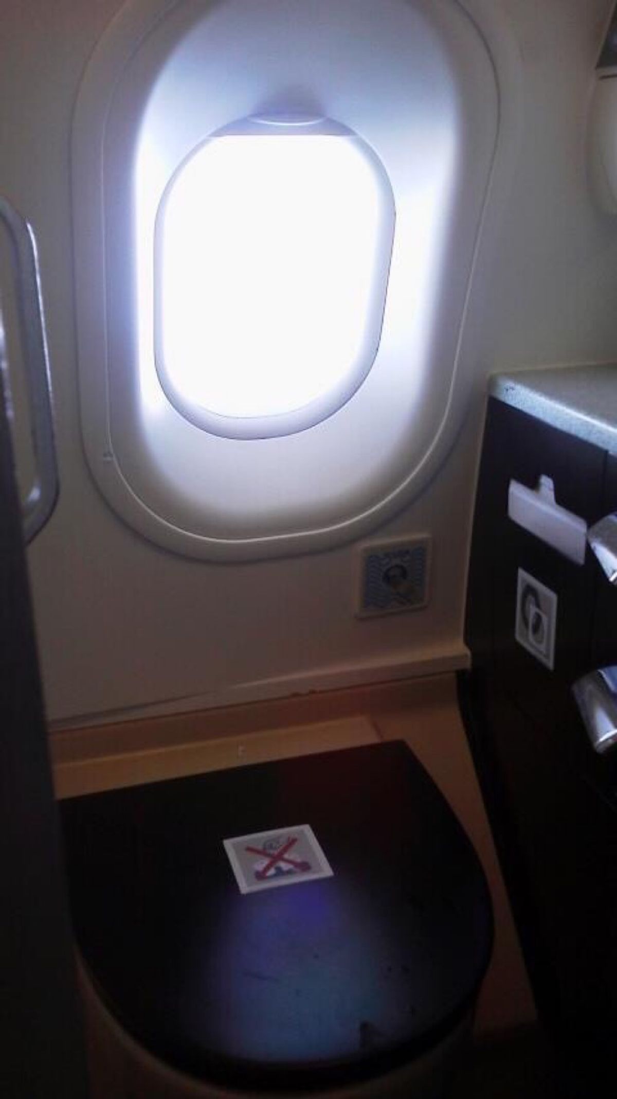 エティハド航空の機内トイレに窓があった件❗️
