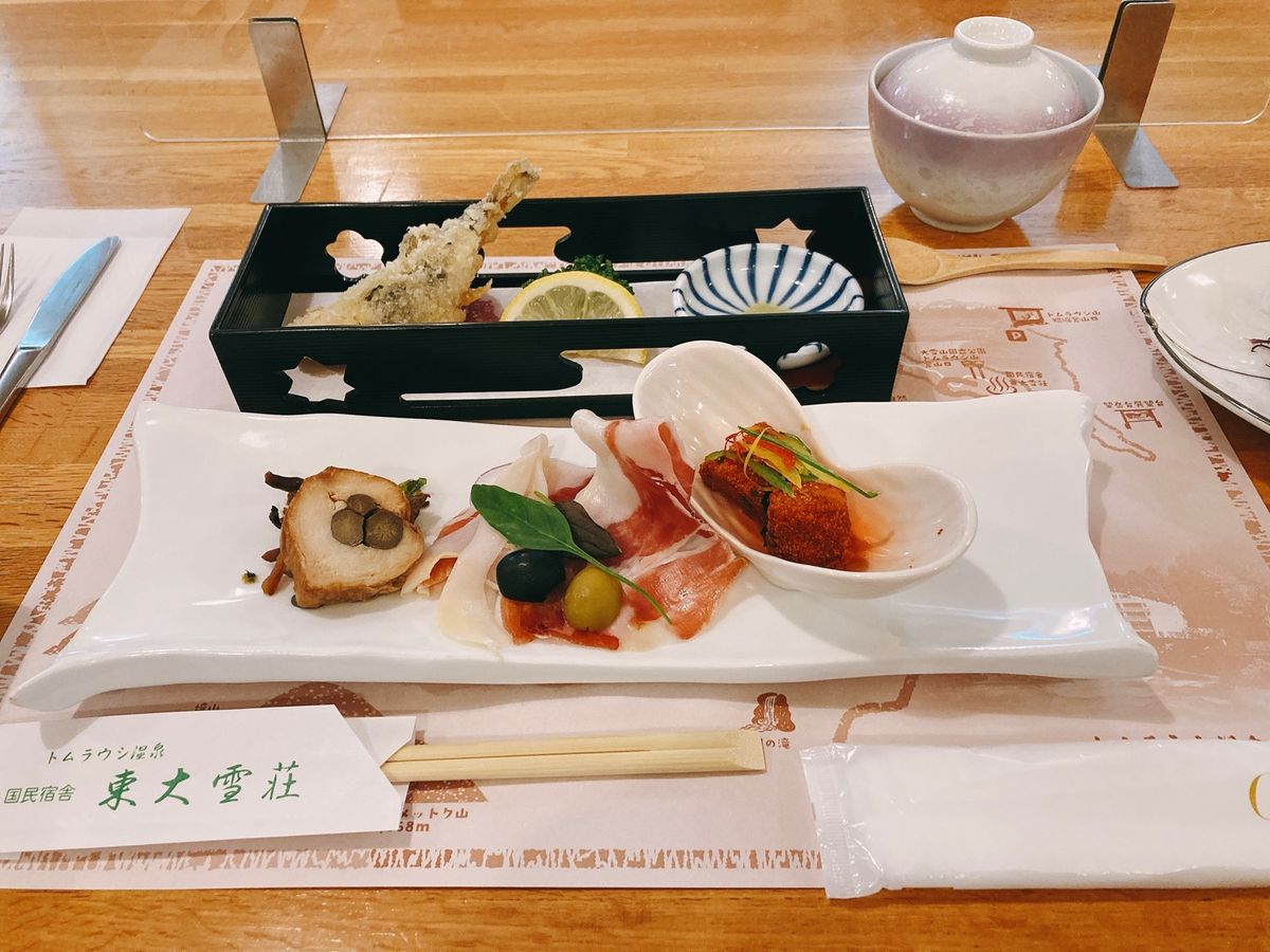 食事が美味しいです🍽