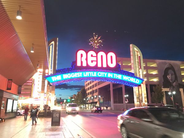 アメリカ(米国)・ネバダ「Reno, Nevada, US」の写真