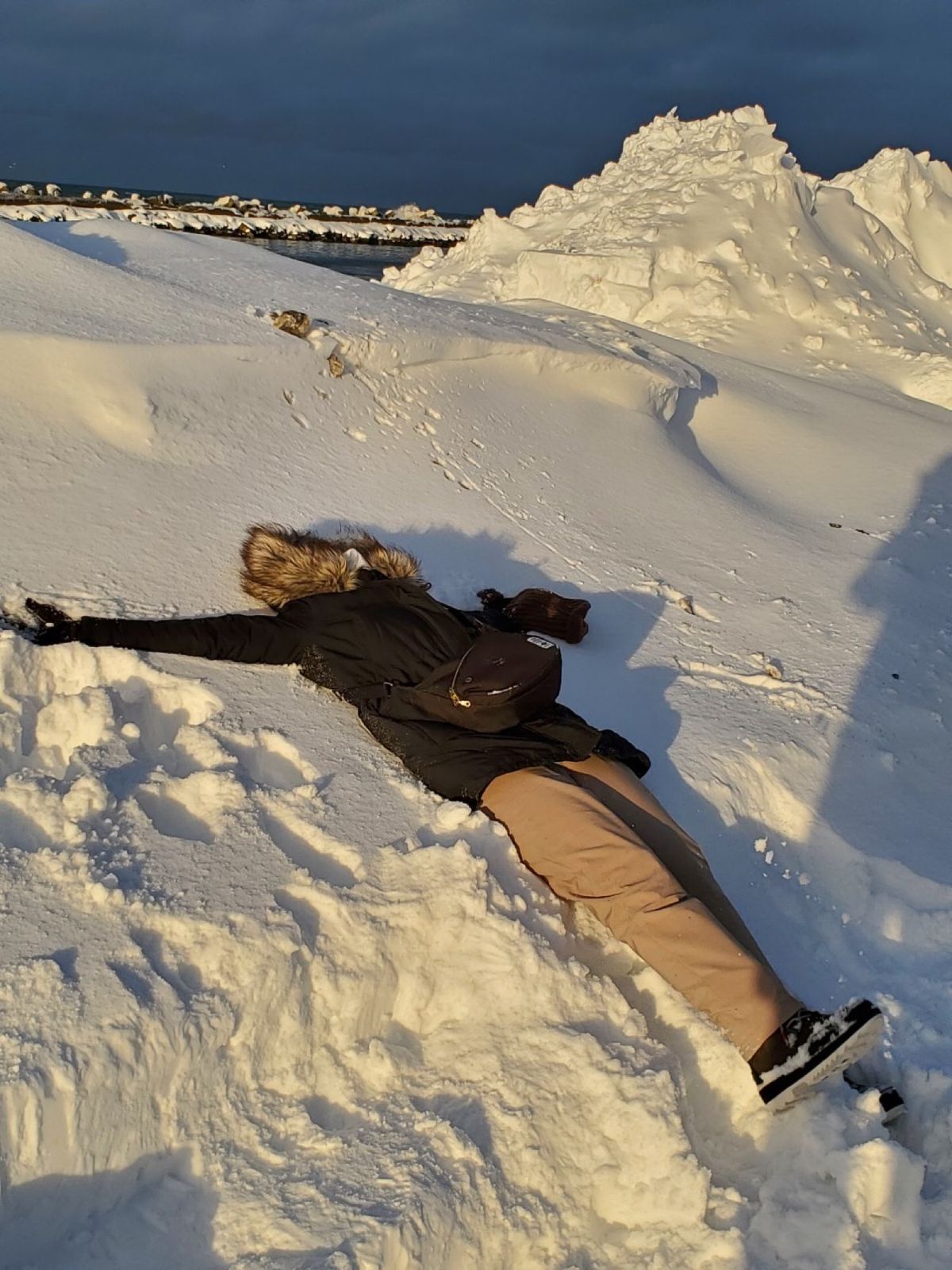 流氷本番には早かったので流氷館で我慢！😅
突然しんっと静まりかえった瞬間が...