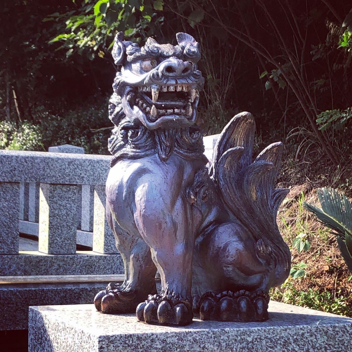 5月2日　尖閣神社に参拝。この神社の先に尖閣諸島が見えるらしい。なるほど。...