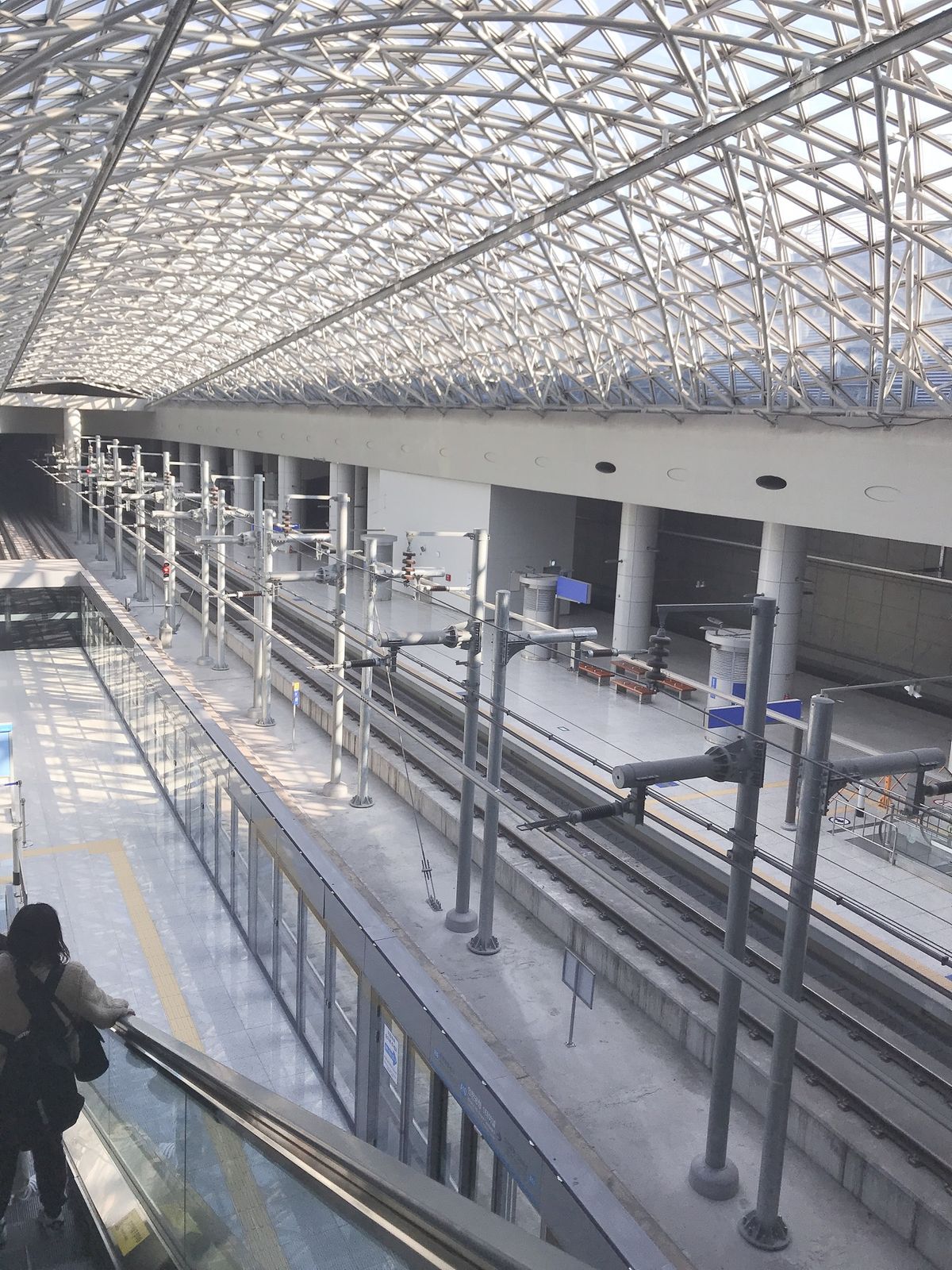 ソウル駅大きくて綺麗だった