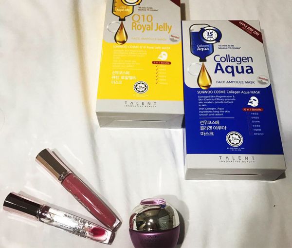 大韓民国 (韓国)・ソウル「韓国一人旅」の写真：買った韓国コスメとお菓子