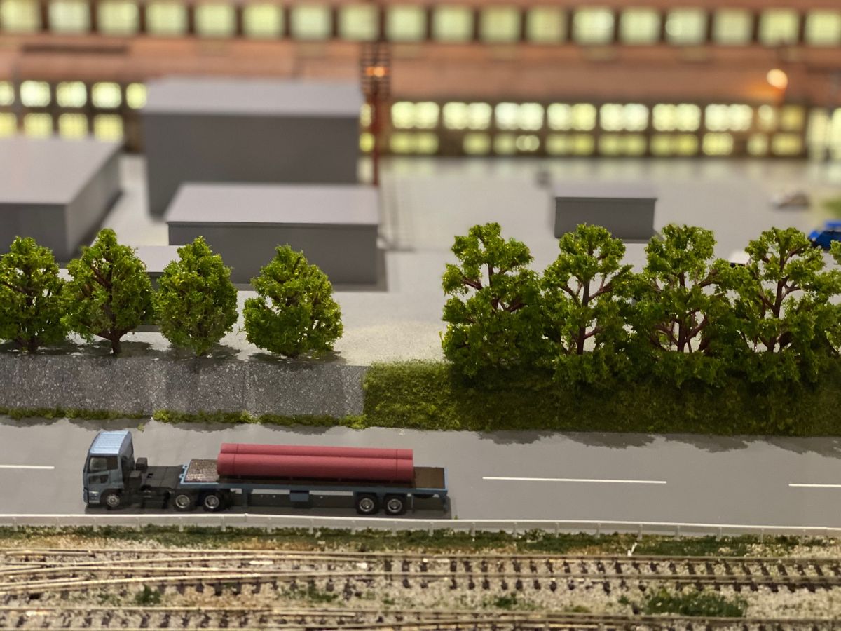 八幡製鐵所の関連施設の模型