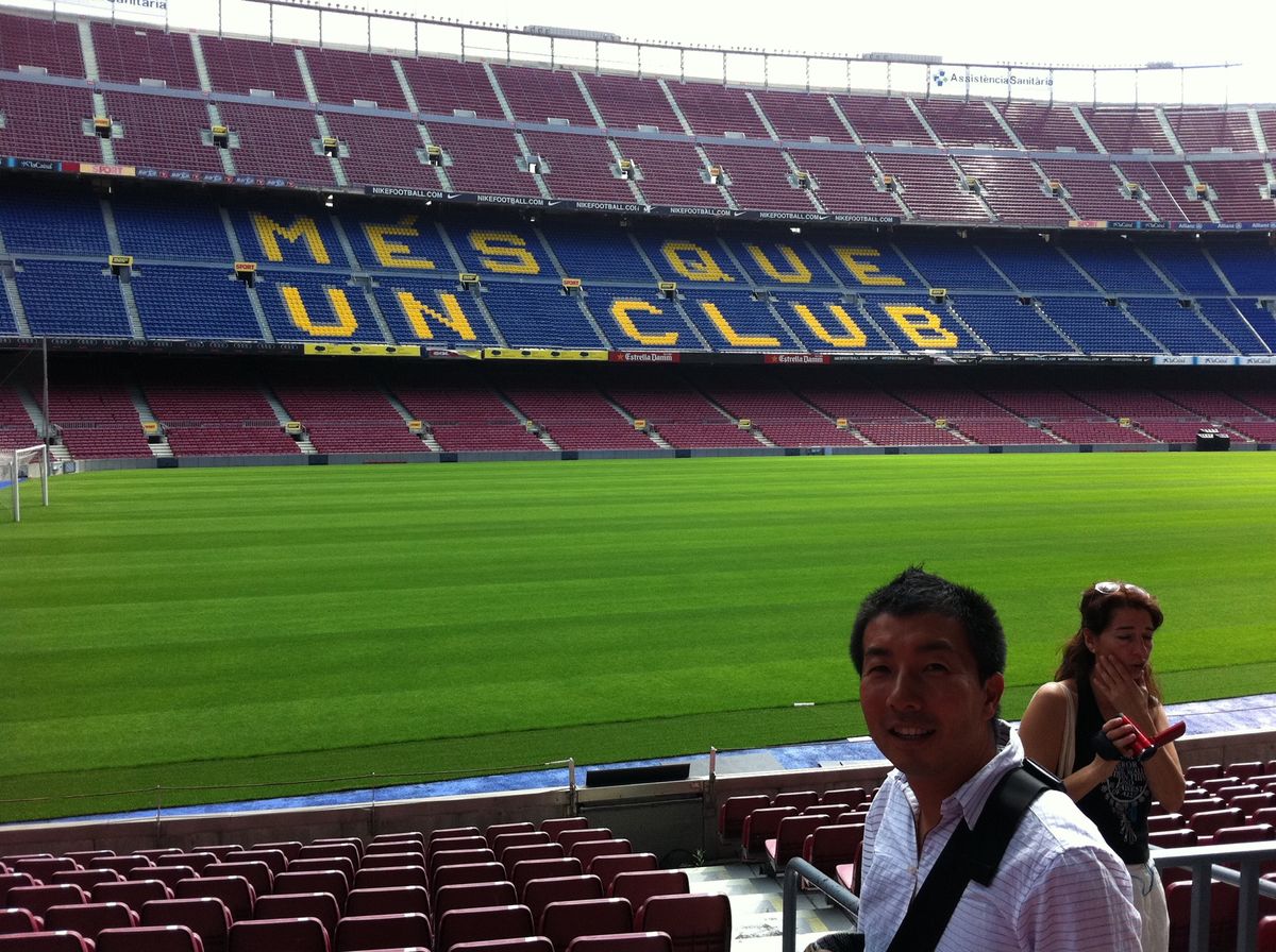 しっかり工事中のサグラダファミリア
カサミラ　グエル公園　カンプノウスタジアム