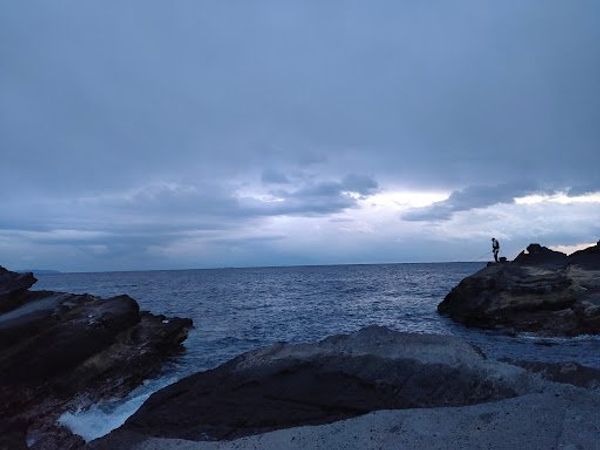 日本・三浦「城ヶ島 日帰り予定が一泊」の写真：長津呂荘。お世話になりました。一日目は曇...