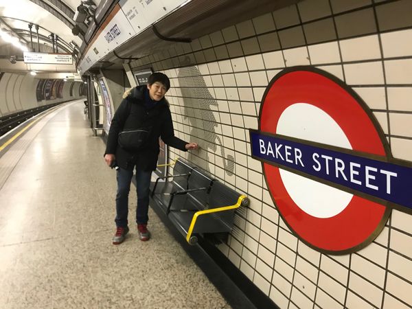 イギリス(英国)・ロンドン「Countdown Festival Fireworks in London」の写真：後に英会話の先生から聞いたところによると...