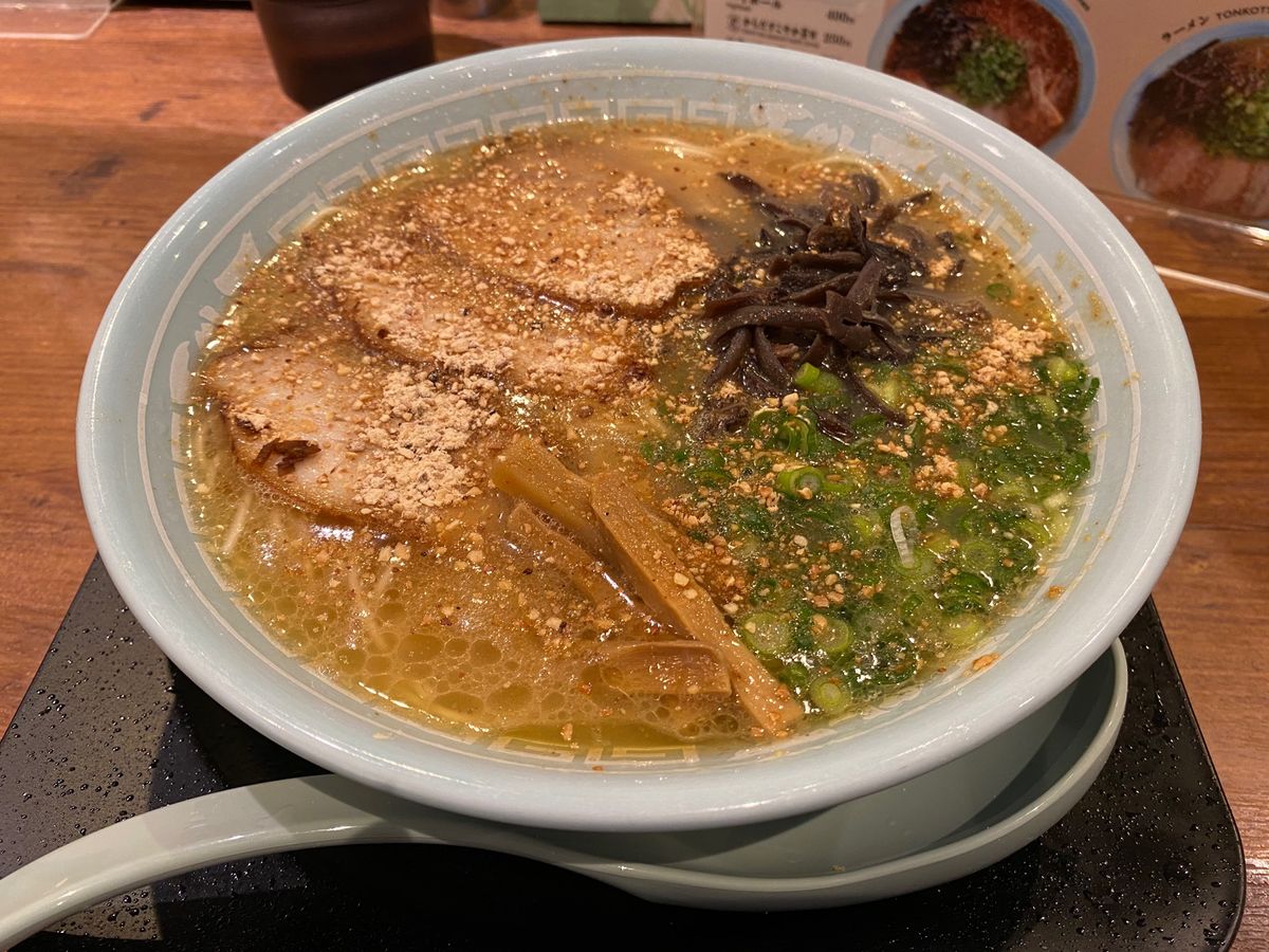 熊本ラーメン２杯目！
天外天！