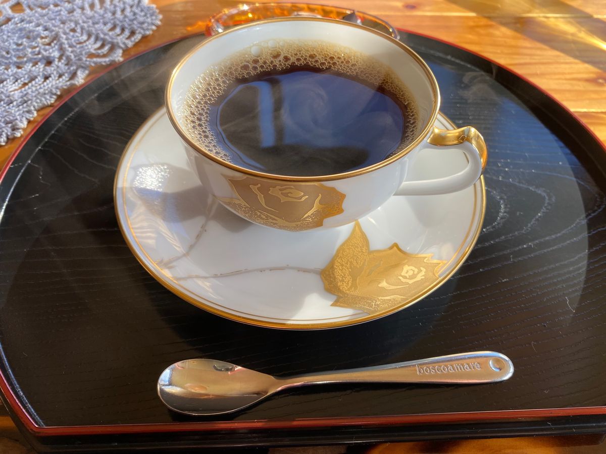 白川水源の近くにある珈琲屋さん！
水が美味しいから、コーヒーも美味しい！