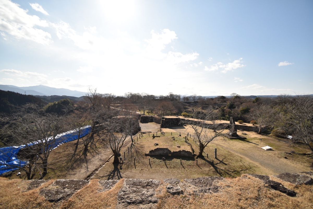 岡城！
日本百名城！