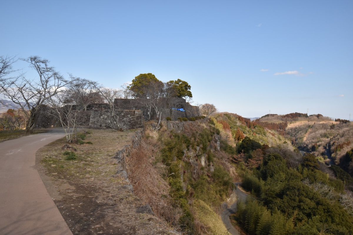 岡城！
日本百名城！