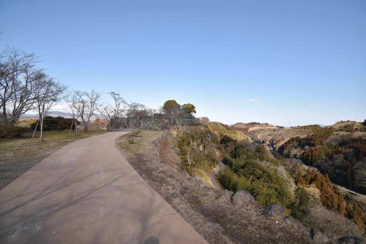 岡城！
日本百名城！