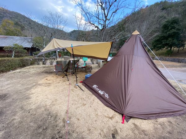 日本・兵庫県「日時計の丘公園キャンプ場（ぽ」の写真