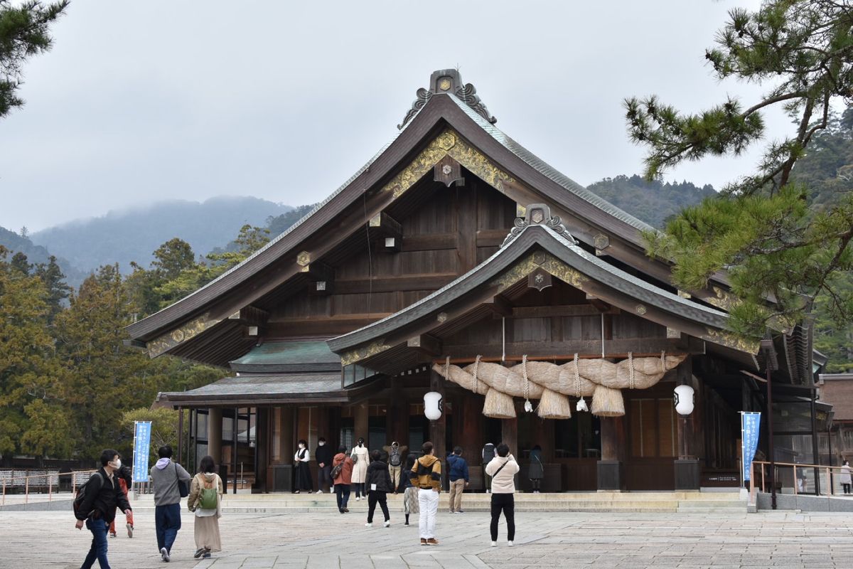 出雲大社！ご縁がありますように！笑