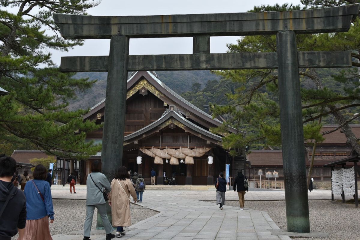 出雲大社！ご縁がありますように！笑