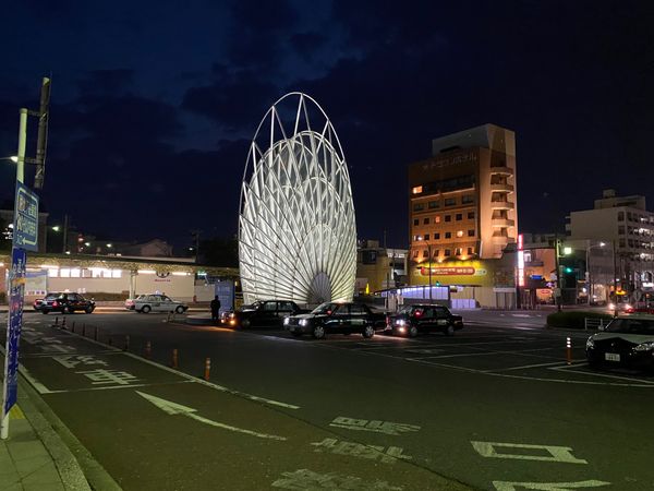 日本・島根県「島根鳥取旅！」の写真：米子駅！

なんか、コクーンタワーみたい...