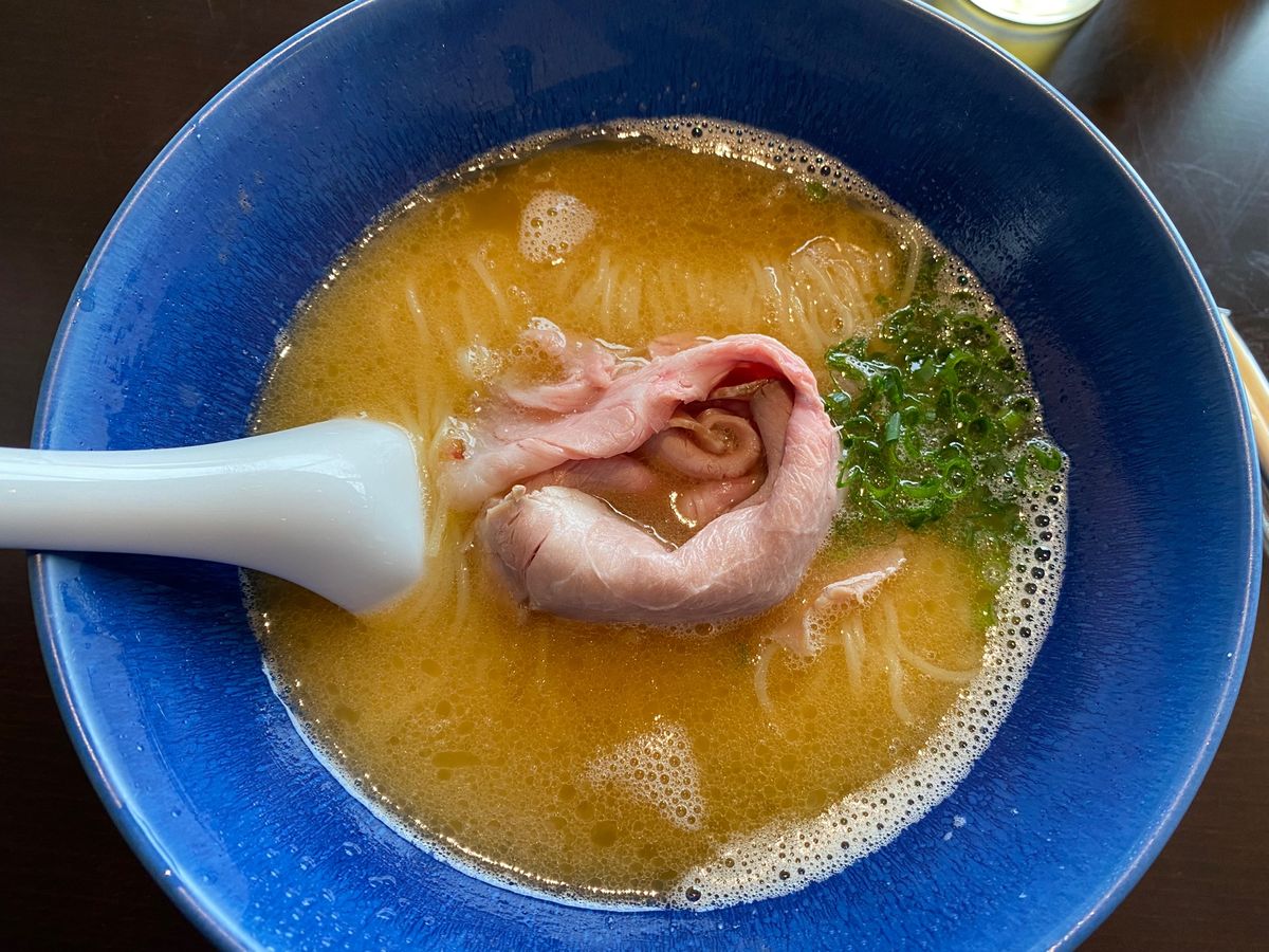 ノ貫のズワイガニのラーメン！
スープがマジかに！