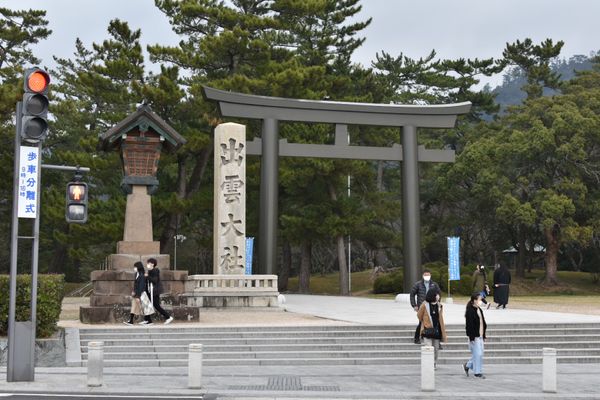 日本・島根県「島根鳥取旅！」の写真：出雲大社！ご縁がありますように！笑