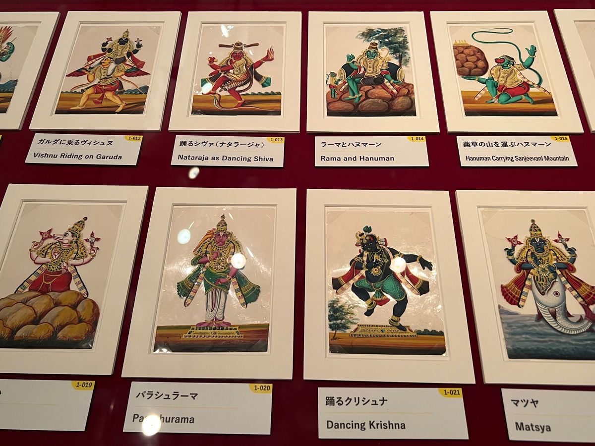 ヒンドゥーの神々展は思った以上に面白い！！
シュール😂

撮影オッケーだっ...