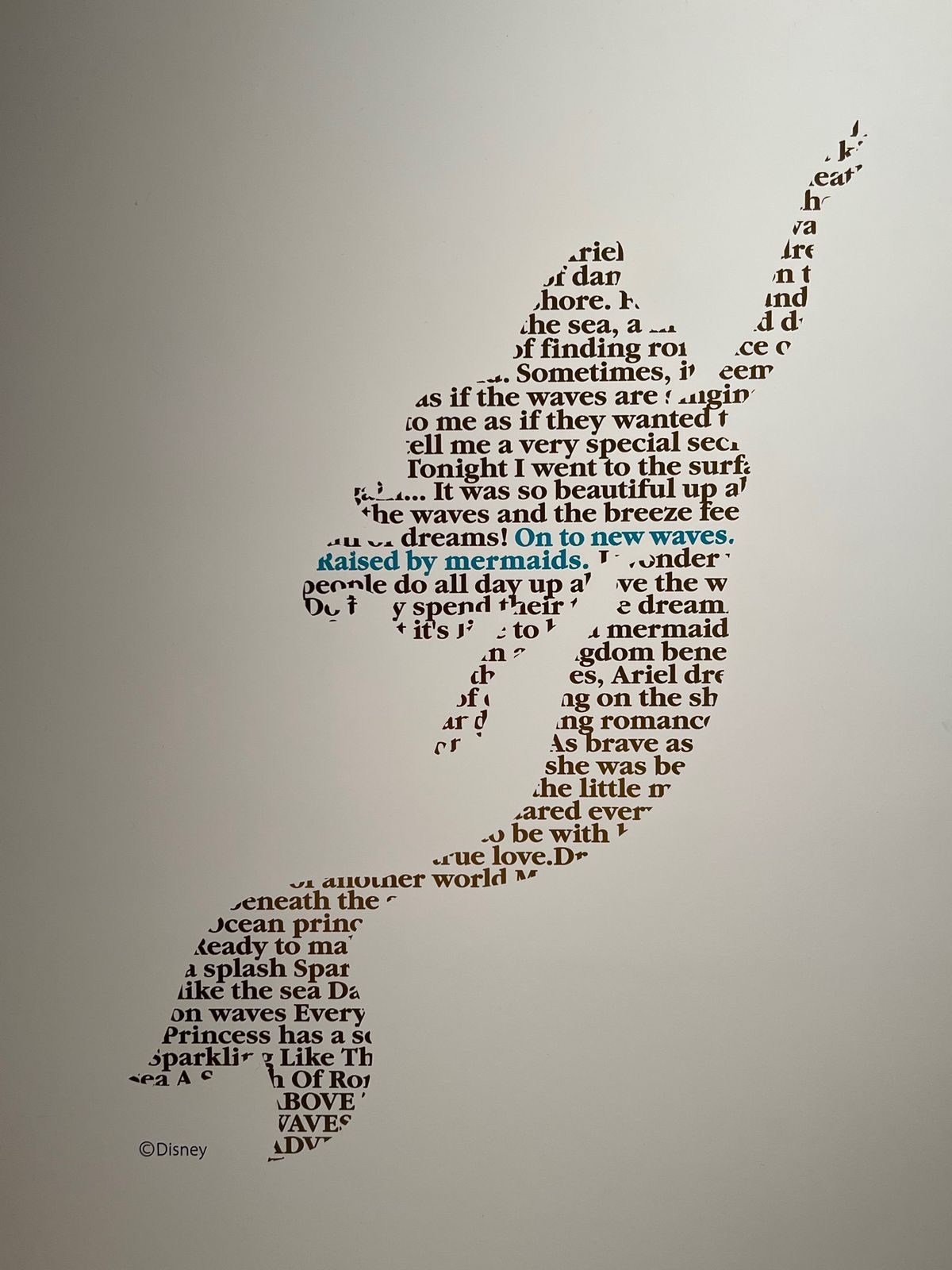 ディズニープリンセス展

プリンセス達のシルエット可愛い
それぞれのプリン...