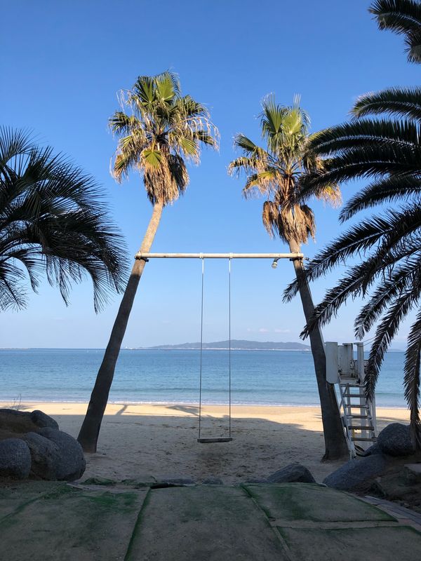 日本・糸島「夫婦岩」の写真