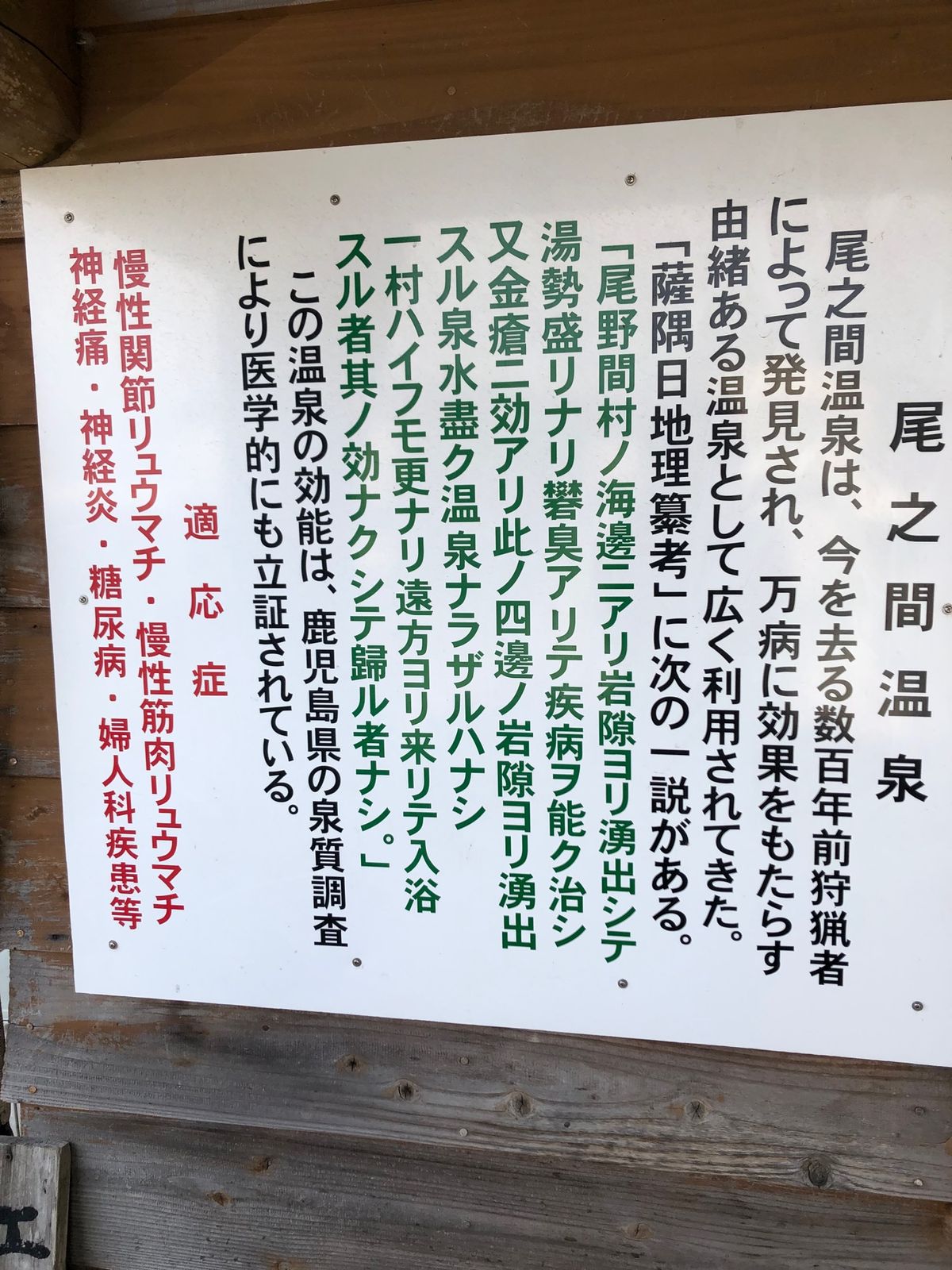 お腹いっぱいになったので、温泉に。
尾之間温泉。猫ちゃんも来ていました。
...