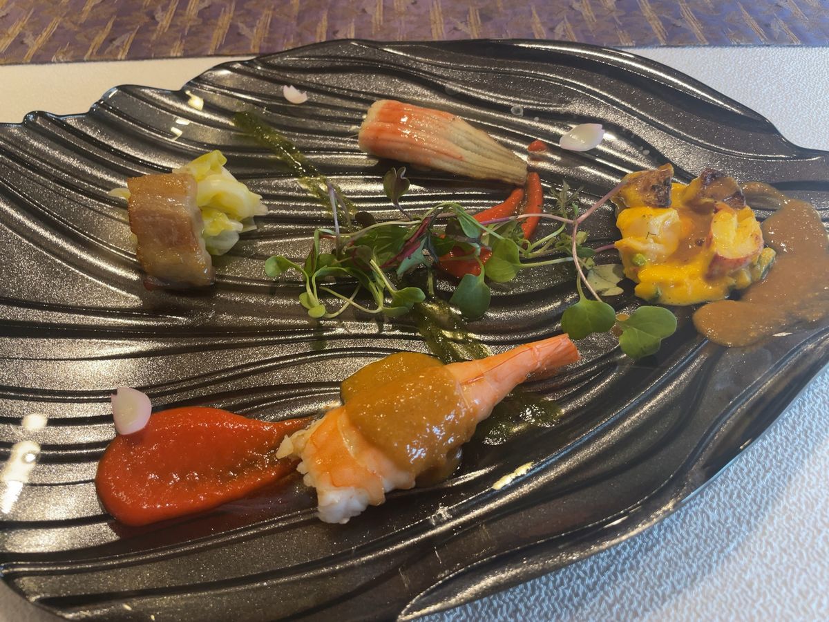 デザートもとてもかわいい。