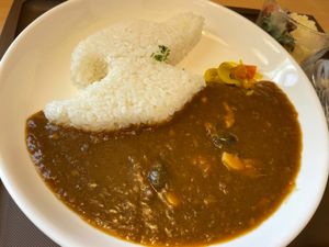 佐渡島の形をしたカレー旨し！