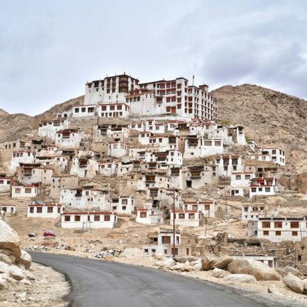 インド「プクタルゴンパ！」の写真：レーの町からレンタルバイクでゴンパめぐり。