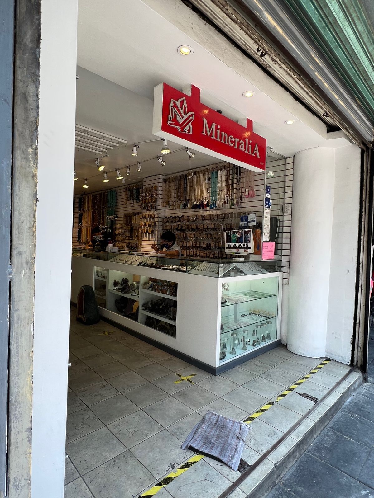 MineraliA Centro2

鉱石だけでなく化石なんかも売ってて
...