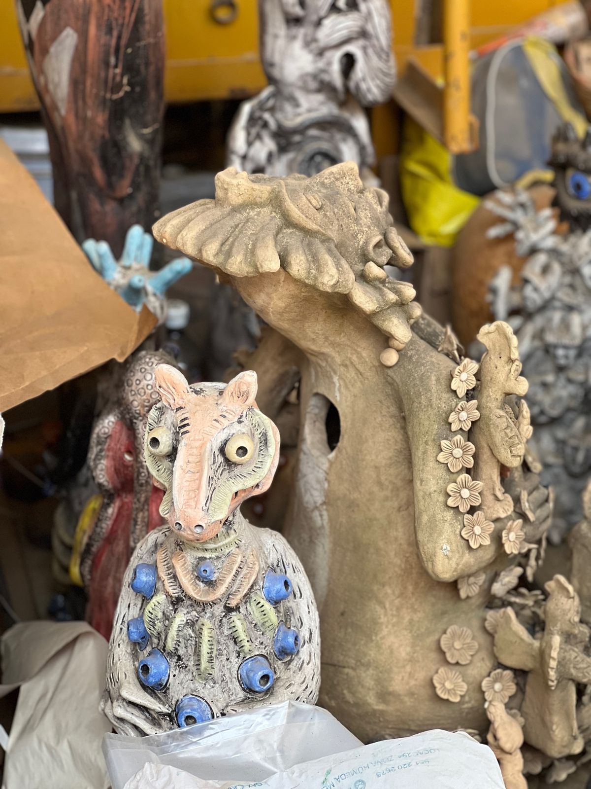 この工房のおっちゃんの作品は
結構個性的なデザインのものが多くて
好き嫌い...