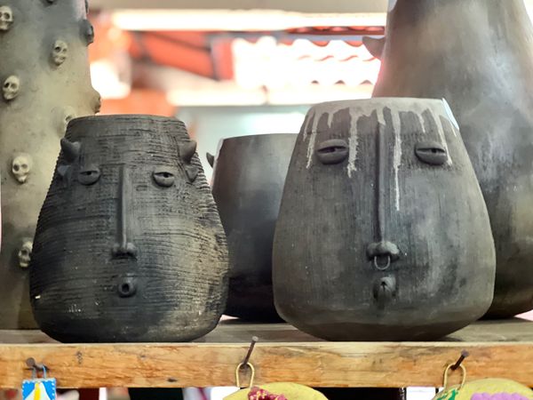 メキシコ・メキシコシティ「帰国後待機がなくなったのでついに海外旅行再開🙌」の写真：工房の後はアツォンパのマーケットへ🚘

...