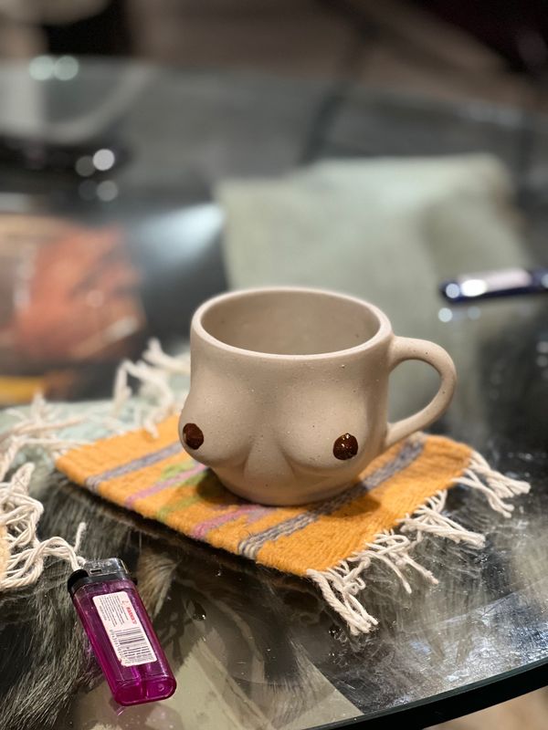 メキシコ・メキシコシティ「帰国後待機がなくなったのでついに海外旅行再開🙌」の写真：可愛いワンコちゃんがいるお店で買ったマグ...