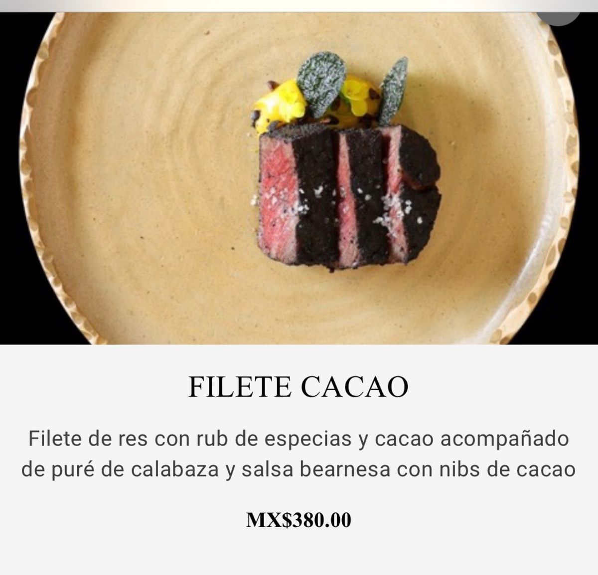 Pitiona

カカオもオアハカ特産
カカオを使ったフィレ肉も目の前で仕...