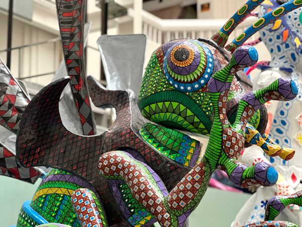 メキシコ・メキシコシティ「帰国後待機がなくなったのでついに海外旅行再開🙌」の写真：民芸品博物館

これまたスペイン語がわか...