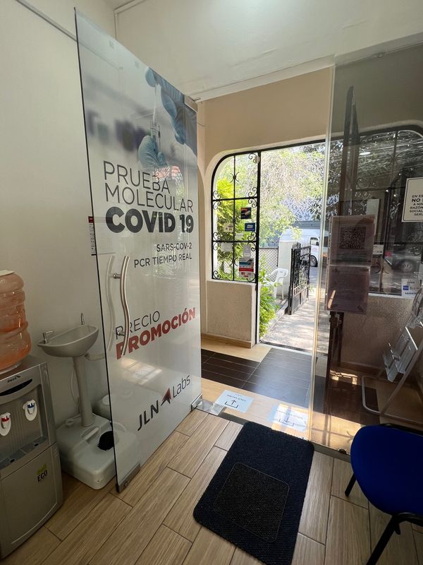 メキシコ・メキシコシティ「帰国後待機がなくなったのでついに海外旅行再開🙌」の写真：この日は朝イチで帰国用のPCR検査の予約...